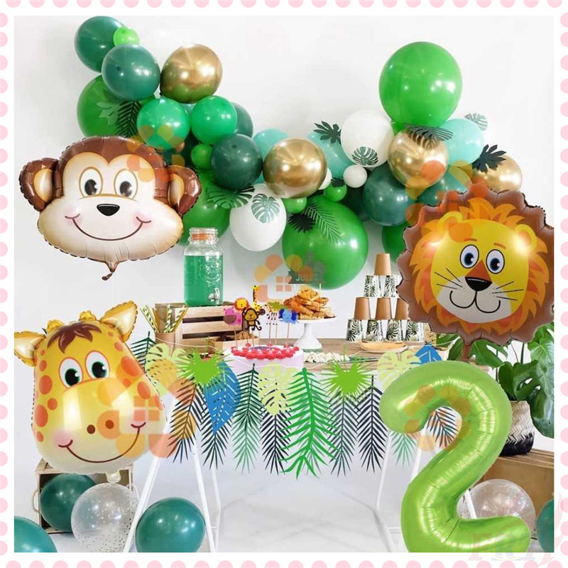 ♦ Trang Trí Tiệc - Bong Bóng ♦ 1 Bong Bóng Hình Đầu Động Vật Dùng Cho Tiệc Sinh Nhật