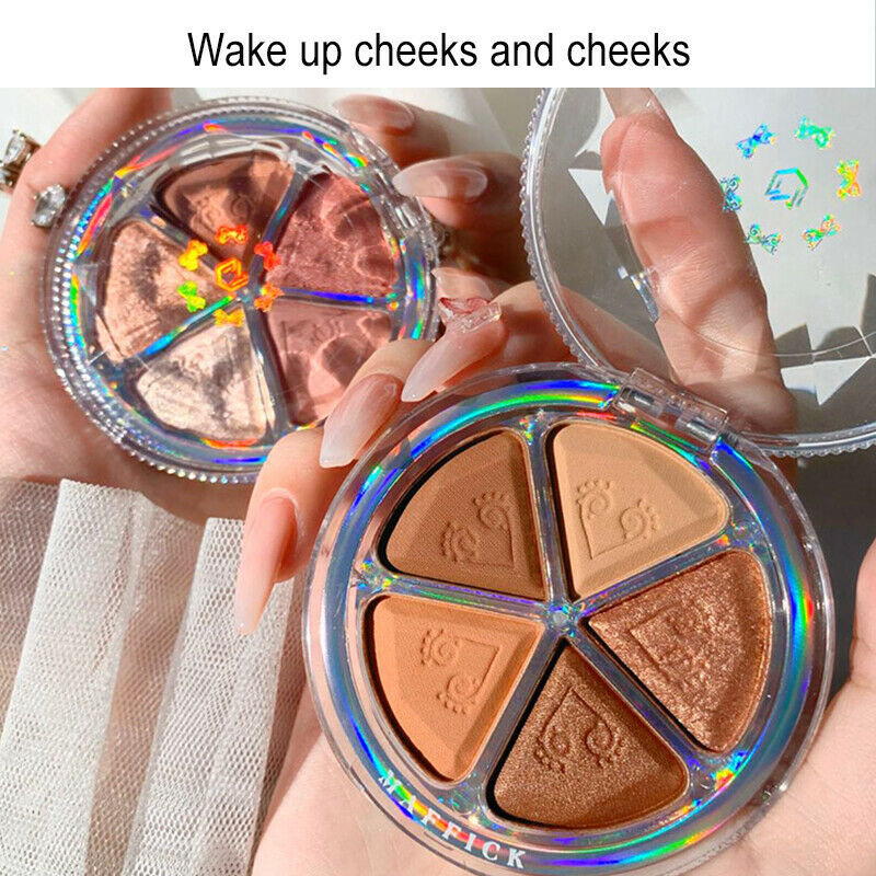 (Hàng Mới Về) Bảng Phấn Mắt / Má Hồng 3d Màu Ngọc Trai Siêu Mịn Chống Nước | BigBuy360 - bigbuy360.vn