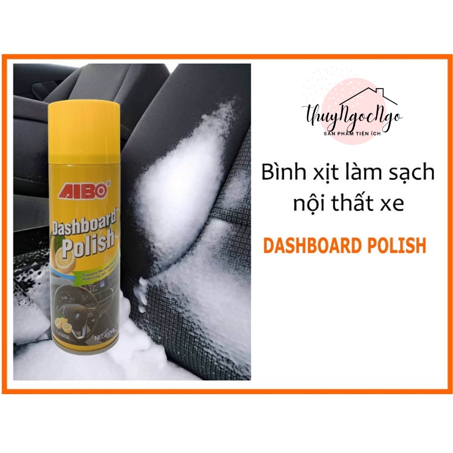 Bình xịt tẩy vết bẩn trên bề mặt da,nỉ, gỗ, nhựa AIBO siêu hiệu quả,làm sạch và mới bề mặt bọc da...