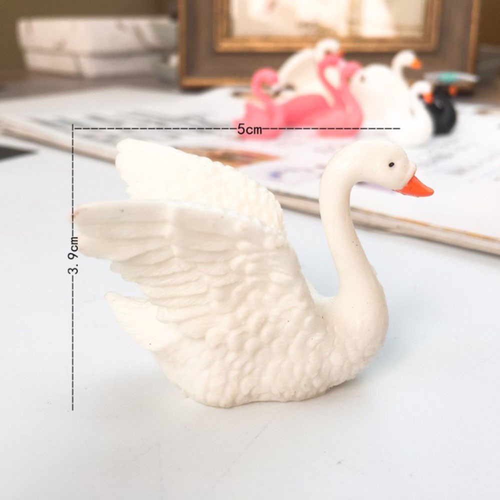 [Hàng mới về] Giá đỡ trưng bày móng tay nghệ thuật hình dạng chim thiên nga đáng yêu tiện lợi