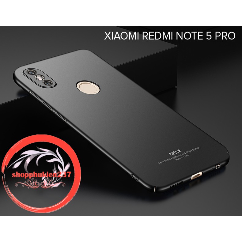 [Freeship toàn quốc từ 50k] XIAOMI REDMI NOTE 5 , NOTE 5 PRO ỐP LƯNG CỨNG ÔM SÁT SIÊU MỎNG CHÍNH HÃNG MSVII