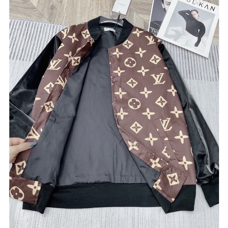 Áo khoác bomber chữ