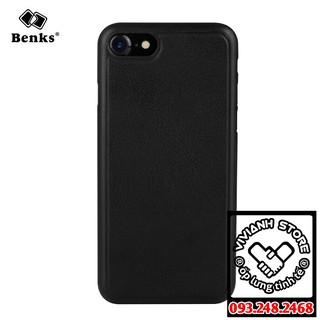 IP07- Ốp lưng da chính hãng Benks cho Iphone 7/ 7+