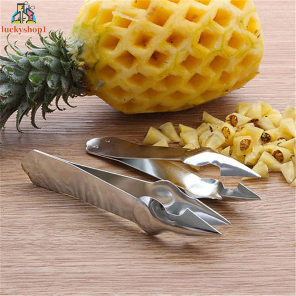 Kẹp lấy mắt dứa kiểu chữ V thép không gỉ tiện lợi