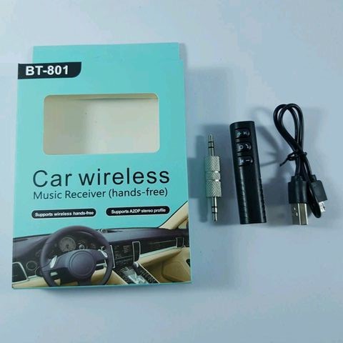 [Mã 2404EL10K giảm 10K đơn 20K] Thiết bị Bluetooth BT801 cắm AUX cho ô tô, tai nghe, âm ly, loa đài qua jack 3.5