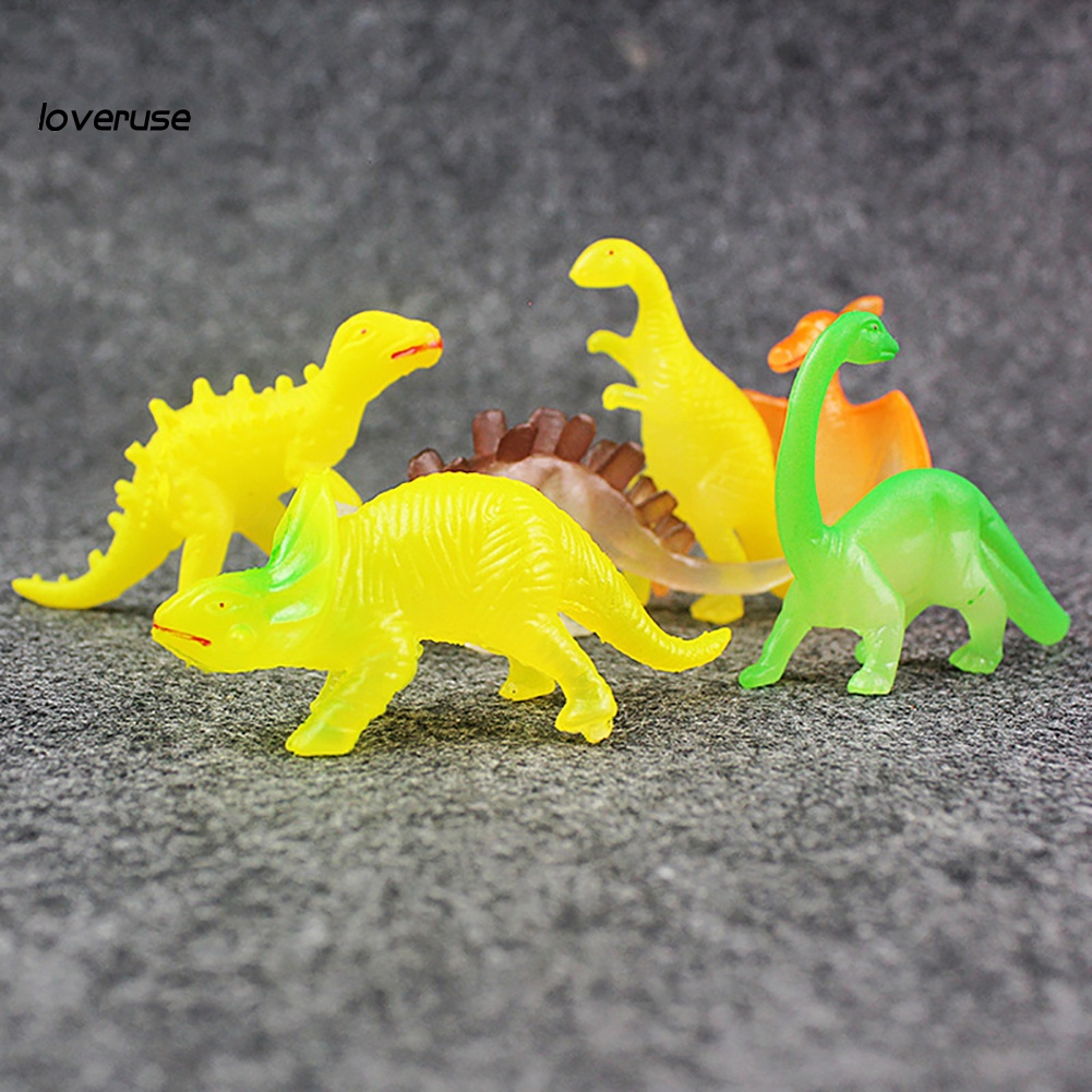 Set 12 mô hình khủng long đồ chơi phát sáng cho bé