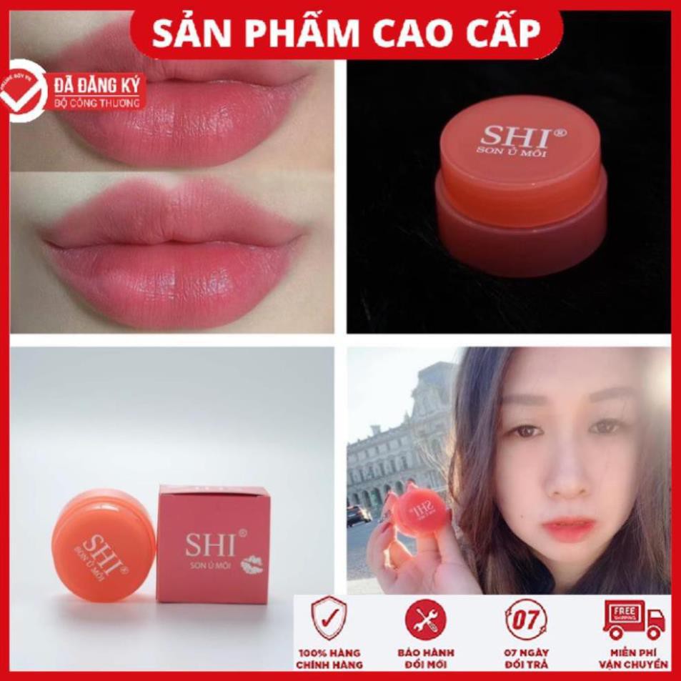 Son dưỡng, son dưỡng môi SHI - son dưỡng collagen cao cấp -  Mền môi - hồng môi- 100% nguyên liệu tự nhiên