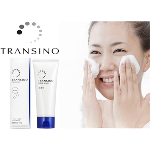 [Hàng nội địa Nhật] SỮA RỬA MẶT TRANSINO 100g