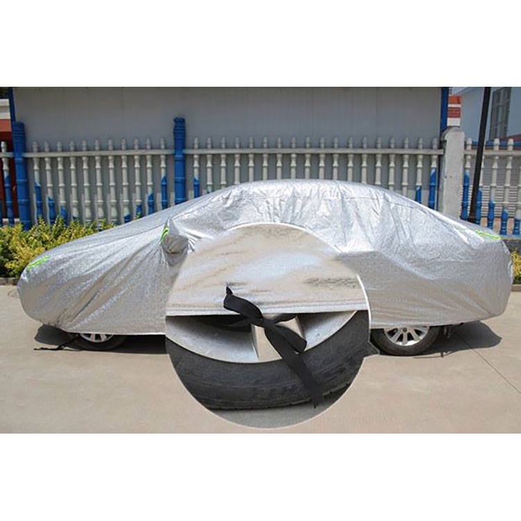 [TẶNG 5 VIÊN SỦI] Bạt phủ ô tô 4 5 7 chỗ chống nóng nắng mưa 3 lớp cao cấp (Tặng 5 viên Sủi rửa kính ô tô khi mua bạt) | BigBuy360 - bigbuy360.vn