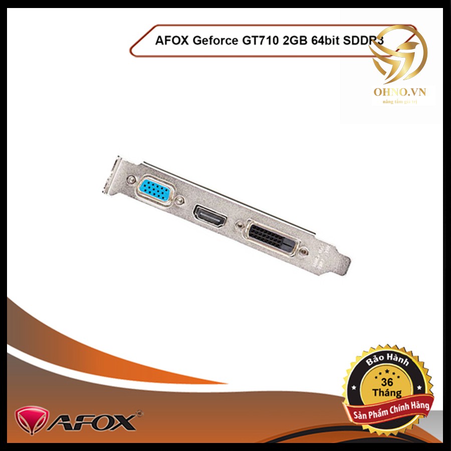 Card Màn Hình VGA AFOX GT710 Card Đồ Họa 2G Rời Cho Máy Tính PC - OHNO VIỆT NAM | BigBuy360 - bigbuy360.vn