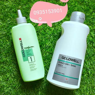 Combo thuốc uống lạnh + dập Goldwell TOPFORM