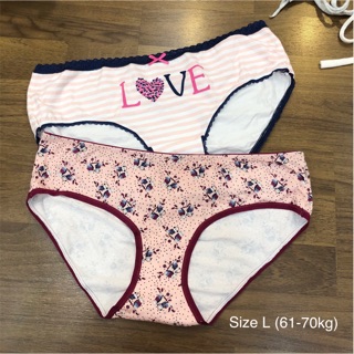 Combo 3 quần cotton size L