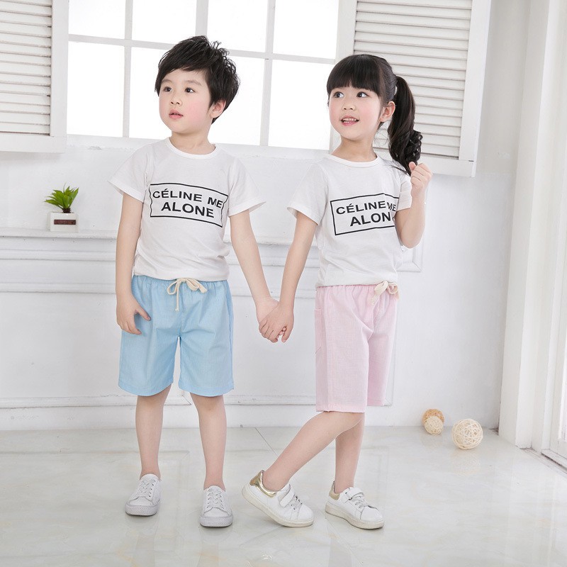 (SALE KỊCH SÀN) Quần đùi chất đũi (linen) cho bé, Chuẩn chất đẹp phom dáng, Thoáng nhẹ, Thoải mái vô tư vận động...