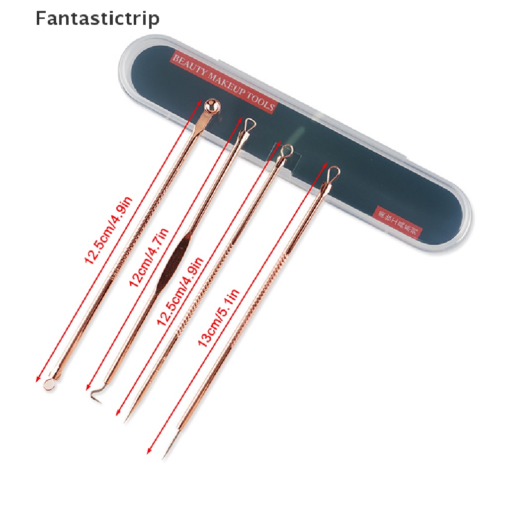 Set 4 Dụng Cụ Nặn Mụn Tiện Lợi Chất Lượng Cao