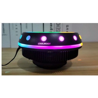 Quạt tản nhiệt, fan cpu coolmoon ufo x led rgb