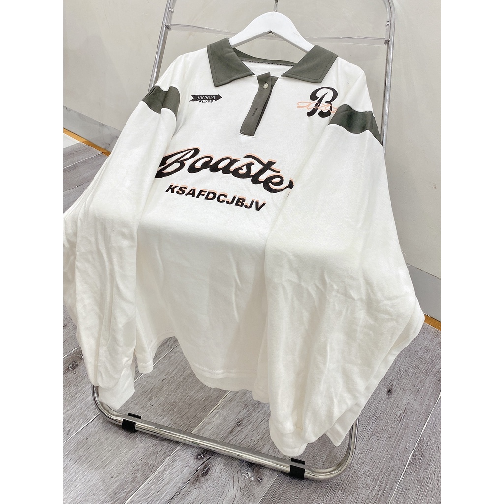 Polo Dài Tay Oversize Dáng Rộng Beoatsr Form To Nam Nữ Unisez Uzzlang Hot Trend