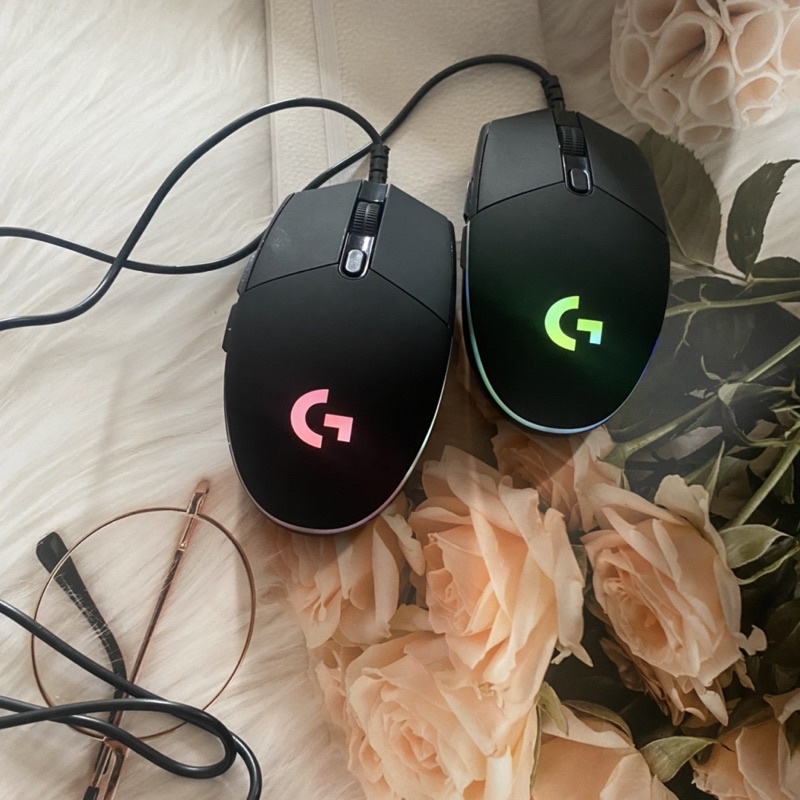 Chuột máy tính có dây Fuhlen L102, chuột máy tính logitech G102 Led RGB 8000DPI bảo hành 6 tháng hàng chất lượng
