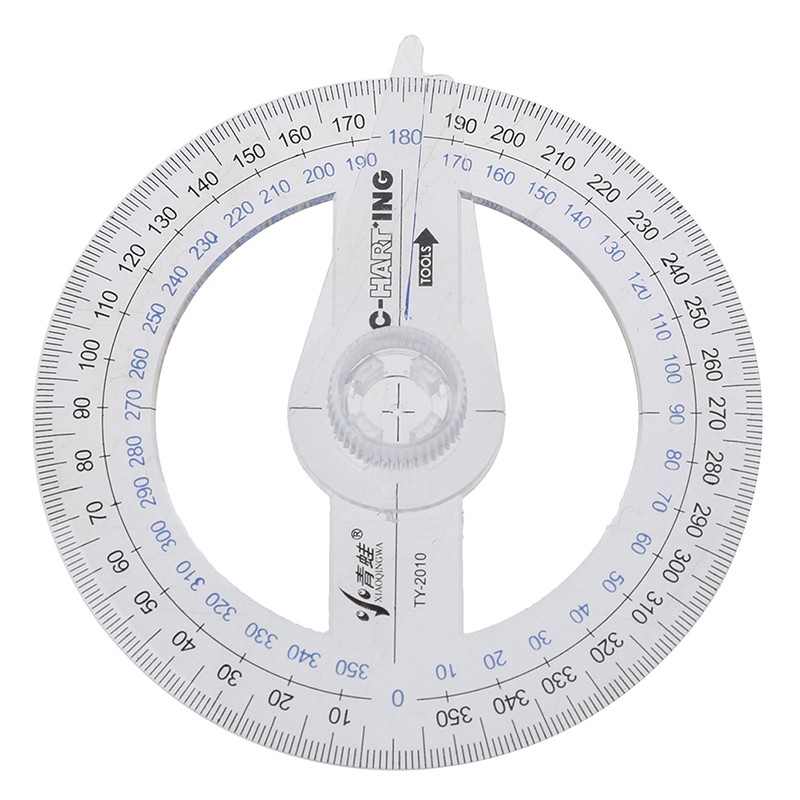 Dụng Cụ Đo Góc 360 Độ 10cm Tiện Lợi Chất Lượng Cao