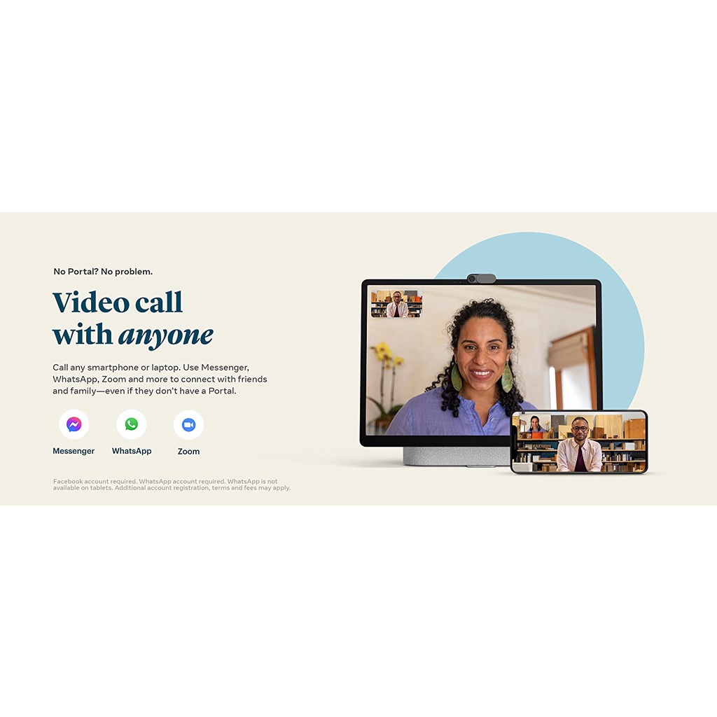 Facebook Portal Plus Gen 2 14" âm thanh nổi - Màn hình thông minh lớn nhất từ Facebook - Mới 100% Nguyên seal