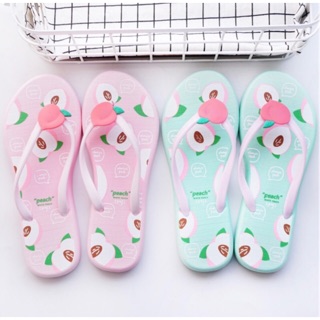 DÉP NHỰA CHARM TRÁI ĐÀO