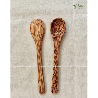 Muỗng gỗ dừa; thìa gỗ nhiều size