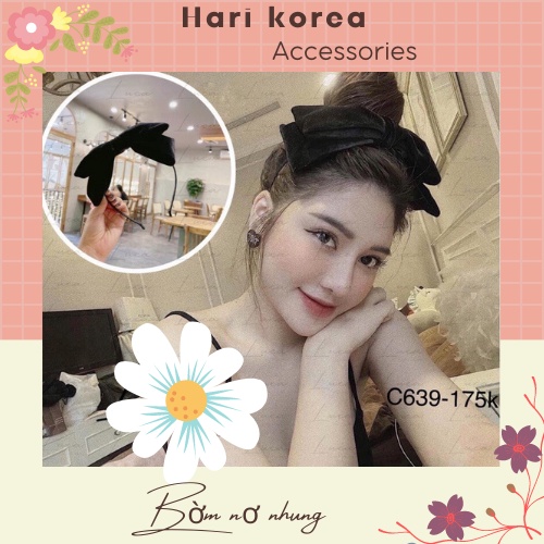 Bờm tóc nữ xinh / băng đô hot girl / phụ kiện tóc thời trang tiểu thư - Hari Korea Accessories