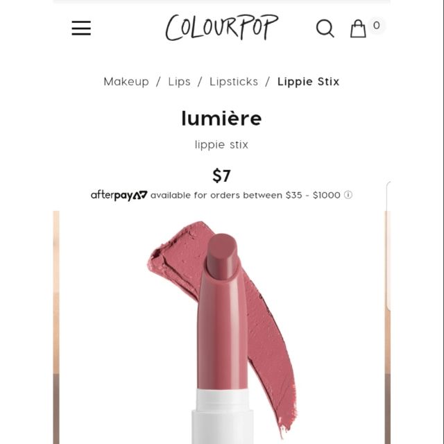 BAO BÌ MỚI [COLOURPOP] LIPPIE STIX LUMIERE | BigBuy360 - bigbuy360.vn