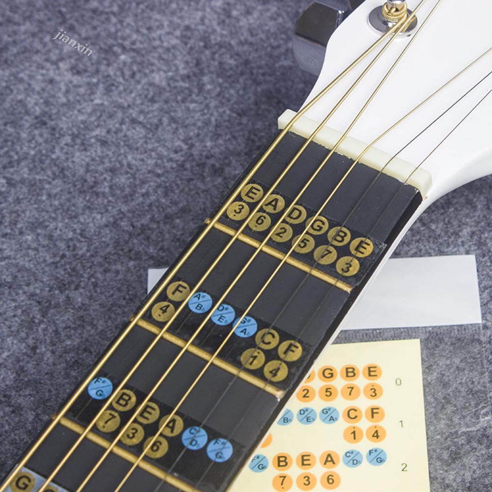 Sticker đánh dấu chuyên dụng cho đàn guitar