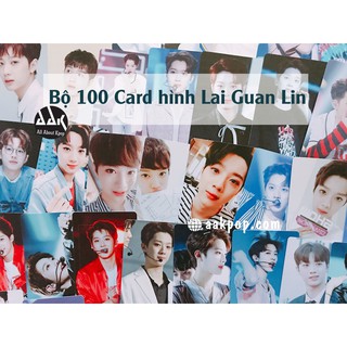 [Lai Guan Lin] Bộ 100 card hình (Tặng kèm sổ card)