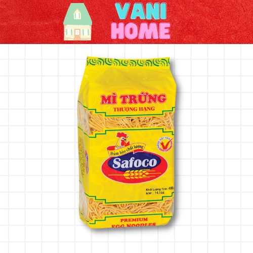 MÌ TRỨNG THƯỢNG HẠNG SAFOCO GÓI 400G