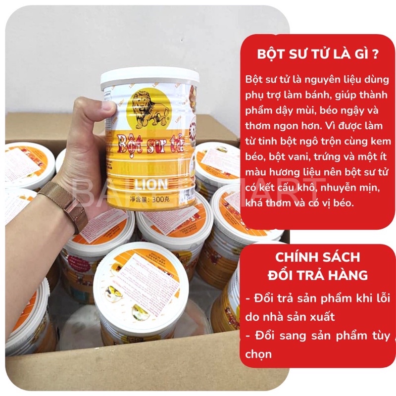 Bột sư tử Lion Custard / Bột trứng sữa
