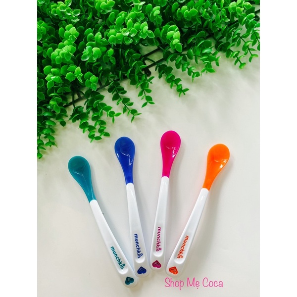 Thìa ăn dặm báo nóng Muchkin ( Có bán lẻ)