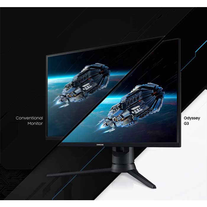 Màn Hình Máy Tính Samsung Odyssey G3  27 inch LF27G35TFWEXXV – 144Hz 1ms Gaming - Hàng Chính Hãng