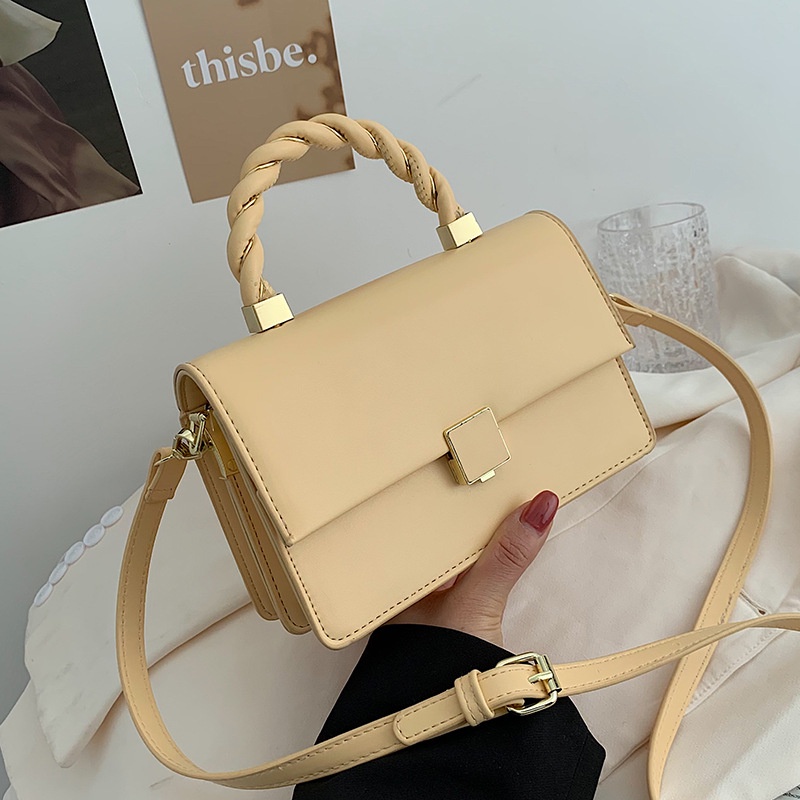 Túi Xách Tay Túi Đeo chéo Thời Trang Quai xoắn Khóa Vuông TDC05