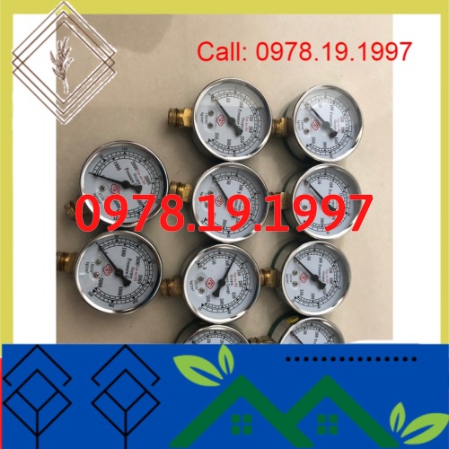 đồng hồ đo áp suất khí nén giá rẻ - đông hồ 1 Chuyên SLL