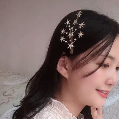 Kẹp Tóc Họa Tiết Ngôi Sao Dễ Thương Dành Cho Nữ