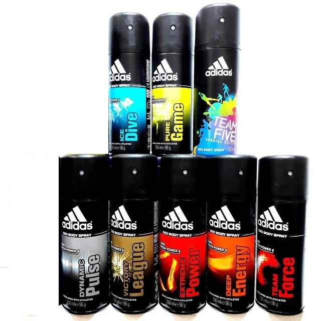 Xịt khử mùi toàn thân nam Adidas 150ml