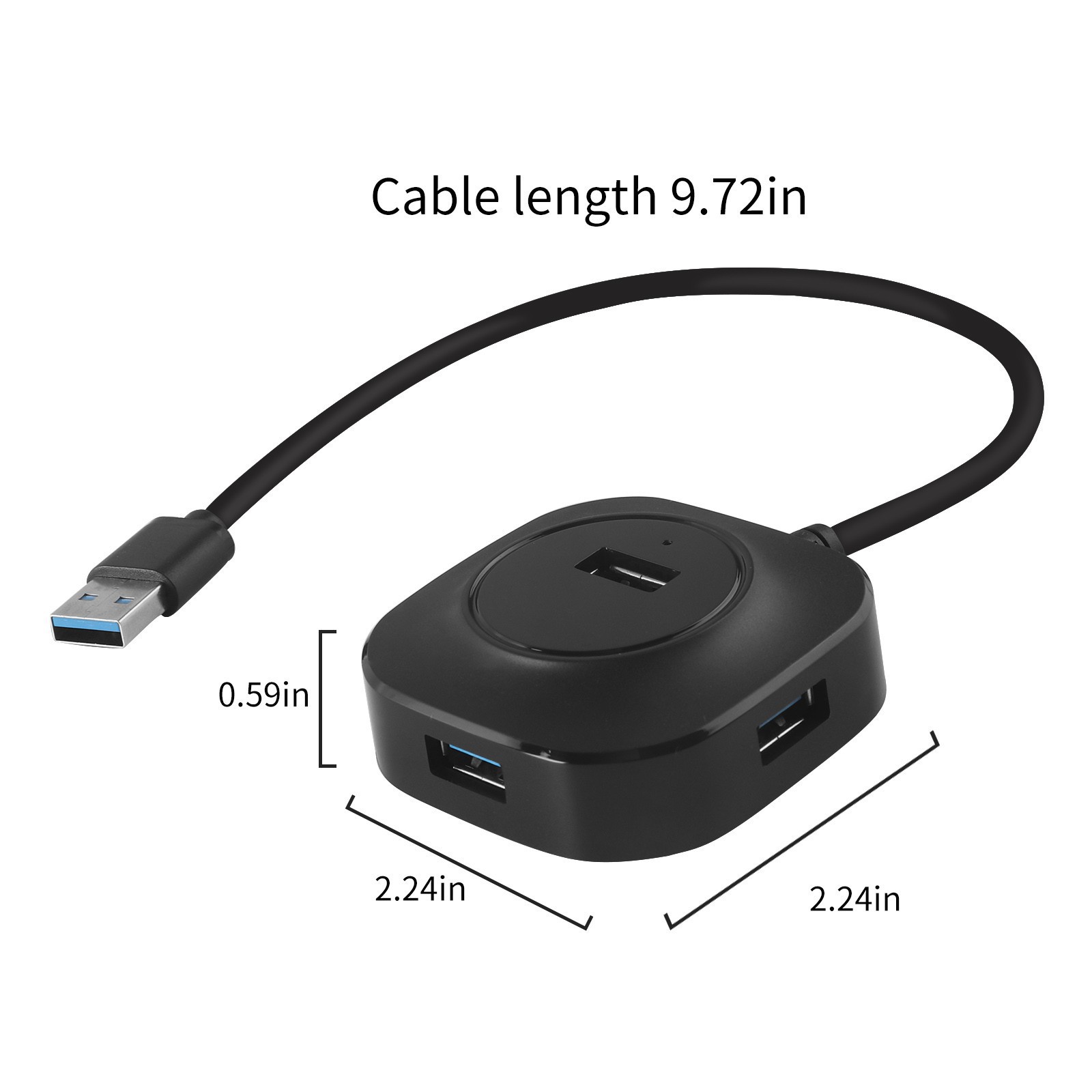 Bộ mở rộng USB 4 cổng 3.0 Hub USB 4 cổng nhỏ