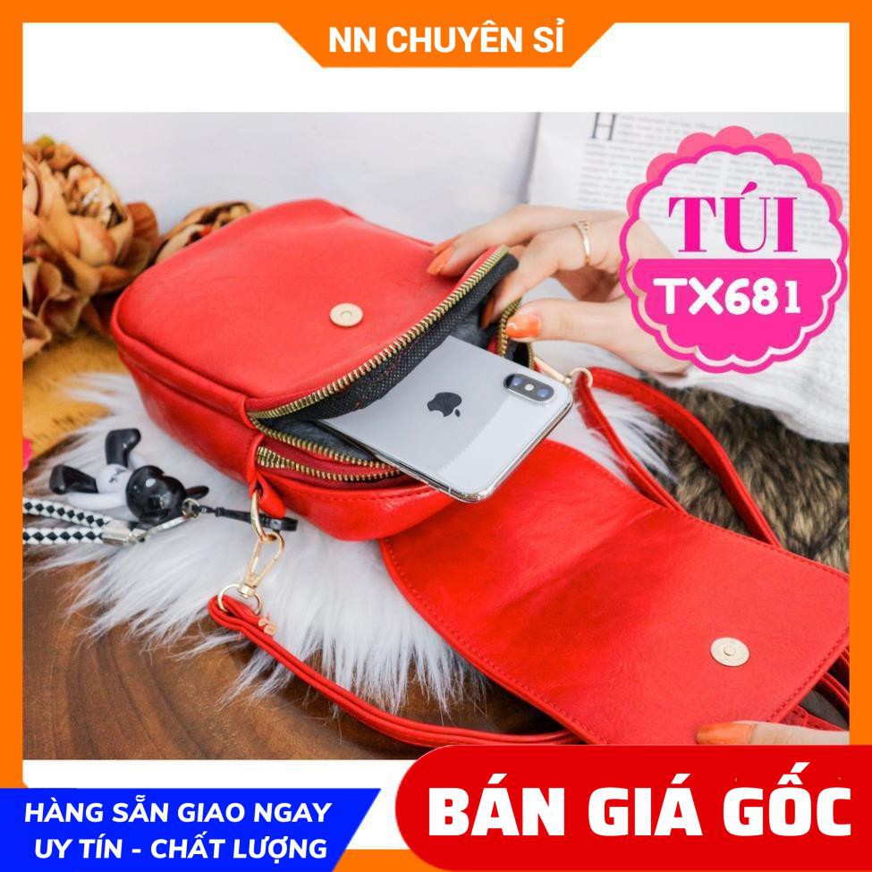 TÚI NỊT MINI XINH XẮN (TX681) ⚡100% ẢNH THẬT⚡TÚI XÁCH GIÁ RẺ