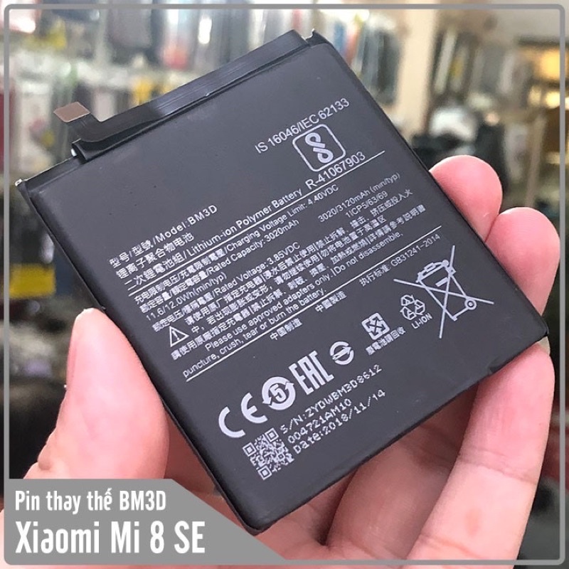 Pin Xiaomi Mi8 SE BM3D