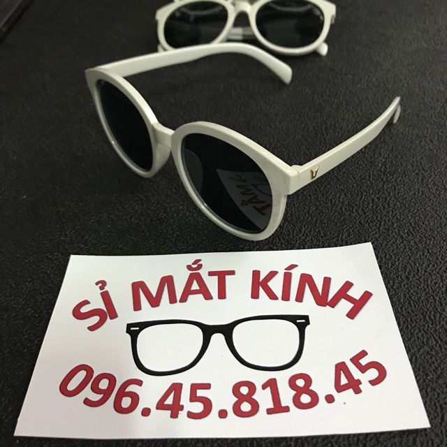 ❌ CÓ SẴN ❌ Mắt kính tròn kính v màu trắng | BigBuy360 - bigbuy360.vn