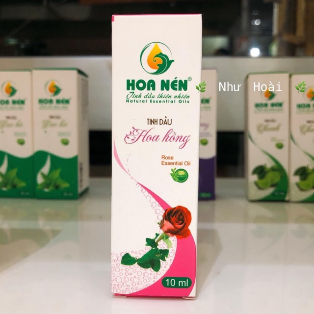 Tinh dầu hoa hồng 10ml thiên nhiên nguyên chất Hoa Nén h