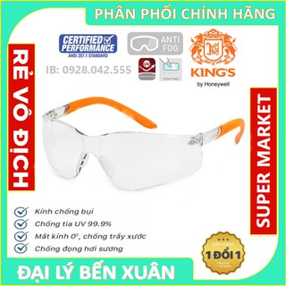 Kính bảo hộ thời trang KINGS KY2221 Chống bụi, trầy xước, chống Tia UV chống đọng sương - Hàng Chính Hãng