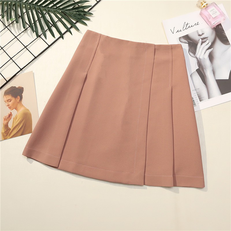 Chân váy chữ A kiểu xếp ly (XS,S,M,) Quảng Châu - Hachi | BigBuy360 - bigbuy360.vn
