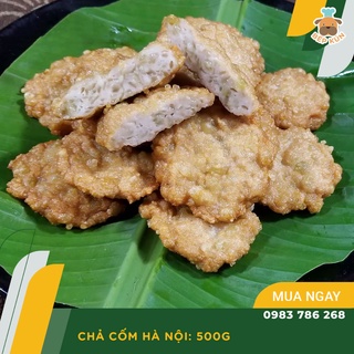 Chả Cốm Hà Nội Khay 500gam Hút Chân Không