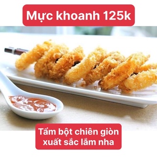 Mực khoanh làm sạch