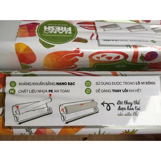 MÀNG BỌC THỰC PHẨM PE KHÁNG KHUẨN NANO FRESH