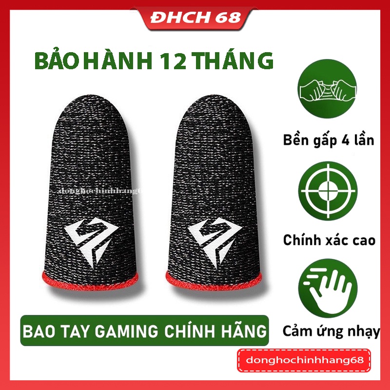 Găng tay chơi game ff, Pubg, Liên Quân, Bao Tay Chơi Game Chống Mồ Hôi, Siêu Nhạy, Co Giãn Cực Tốt Bảo Hành 12 Tháng