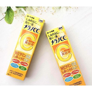 Serum vitamin c rohto melano cc hỗ trợ giảm thâm mụn cc melano chính hãng