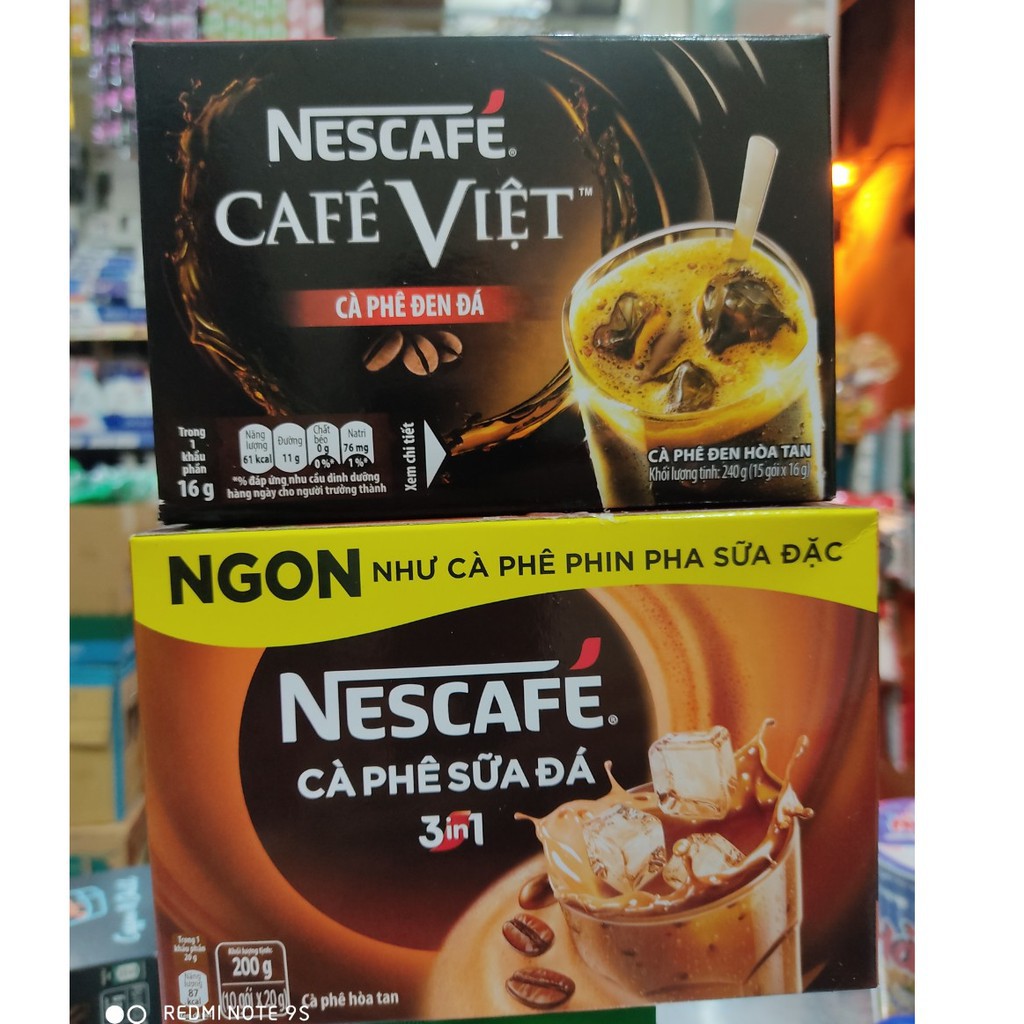 Cà Phê Hòa Tan Nescafe Việt Hộp 240g ngon rẻ